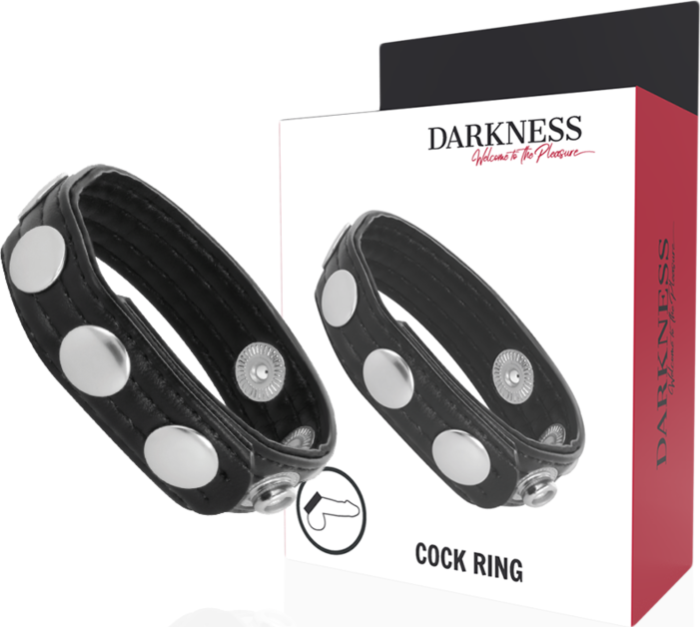 Anillo Pene DARKNESS SENSATIONS mit verstellbaren Einstellungen Anillo Pene DARKNESS SENSATIONS mit verstellbaren Einstellungen