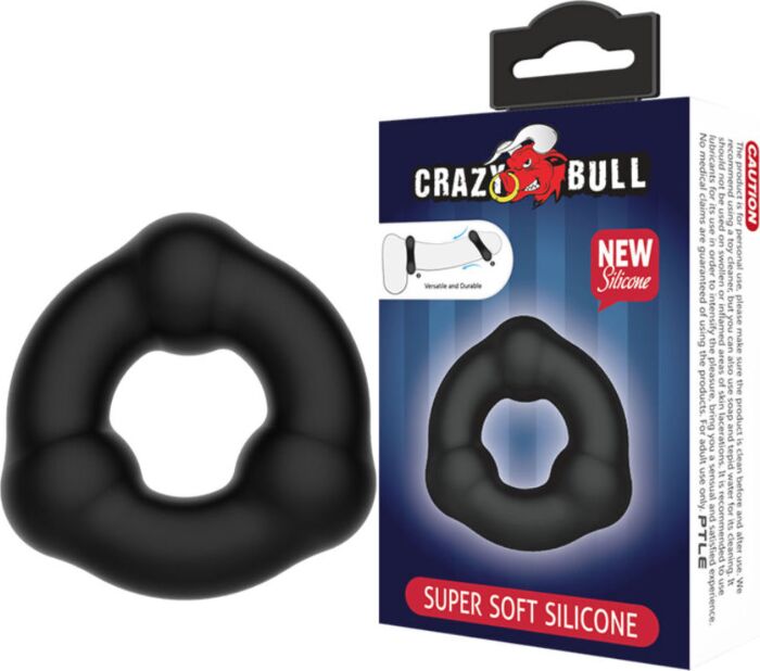 Anillo de Silicona CRAZY BULL con Nódulos para Hombres Anillo de Silicona CRAZY BULL con Nódulos para Hombres