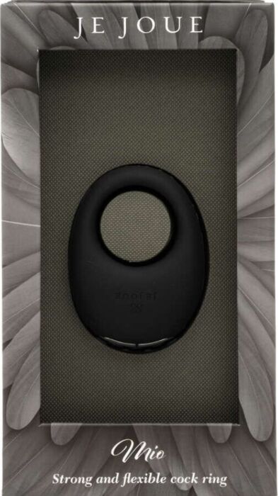 Anillo Vibrator JE JOUE MIO Flexibel Schwarz Anillo Vibrator JE JOUE MIO Flexibel Schwarz