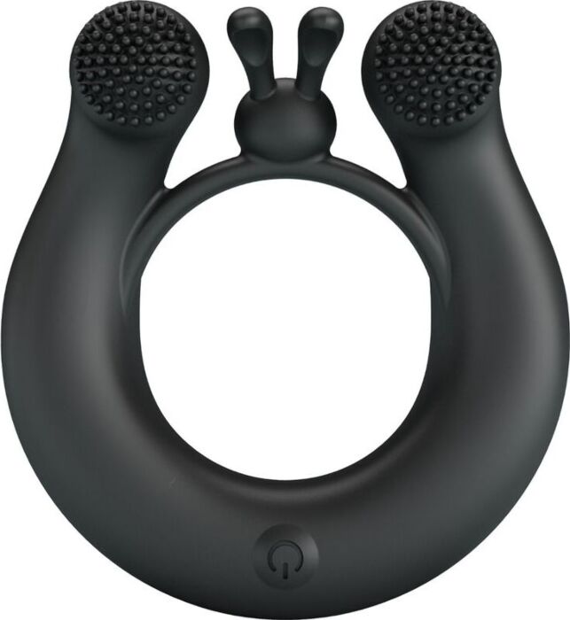 Vibrator Anillo Pretty Love Dahlia 12 Vibrationen Schwarz Vibrator Anillo Pretty Love Dahlia 12 Vibrationen Schwarz