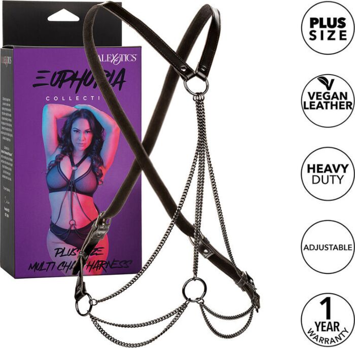 BDSM Arnés Calexotics Euphoria Plus Size Premium
