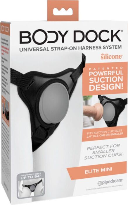 Mini Harness Pipedreams Body Dock Elite - Lust pur
