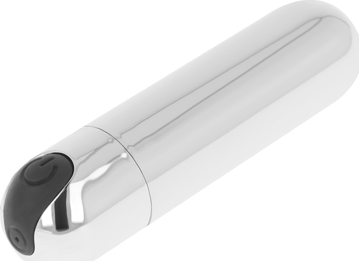 Bala Vibradora Silver Placer Plateado