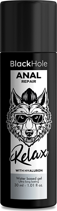 Black Hole Anal Repair Base Agua Relax con Hyaluron 30 ml