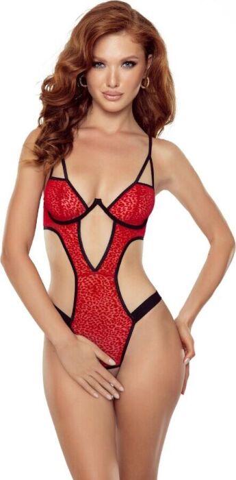 Body PASSION Porigelia Rot S/M - Sinnliche Eleganz