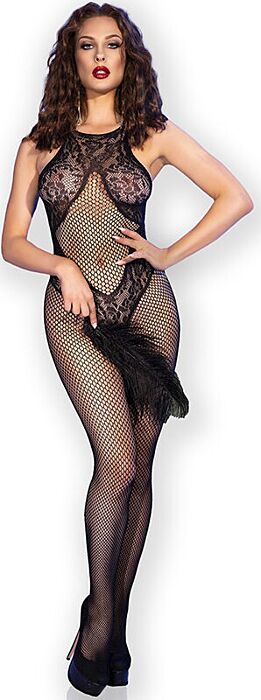 Bodystocking CHILIROSE CR 4691 mit offenem Schritt Bodystocking CHILIROSE CR 4691 mit offenem Schritt