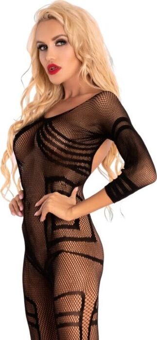 Bodystocking Livco Corsetti Monata Crotchless Schwarz