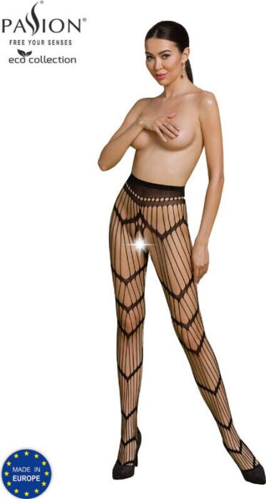 Bodystocking EcoPassion Negro