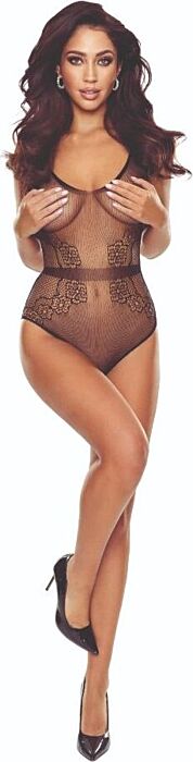 Bodystocking PASSION BS115 Rejilla Schwarz Sexy Bodystocking PASSION BS115 Rejilla Schwarz Sexy