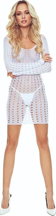 Bodystocking PASSION BS110 Weiß | Sinnliche Eleganz