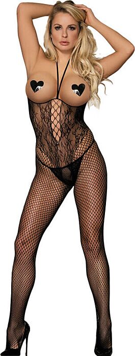 Bodystocking SUBBLIME Offene Cups Schwarz Bodystocking SUBBLIME Offene Cups Schwarz