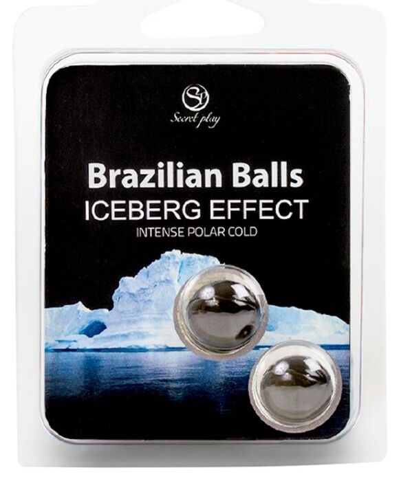 Brazilian Balls SECRETPLAY mit Eisberg-Effekt für intensive Empfindungen