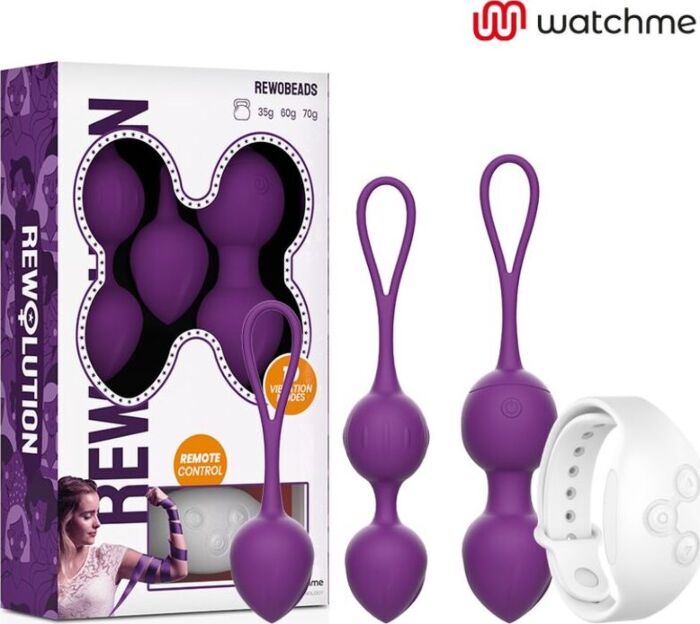 Bolas Vibradoras REWOLUTION REWOBEADS mit Remote