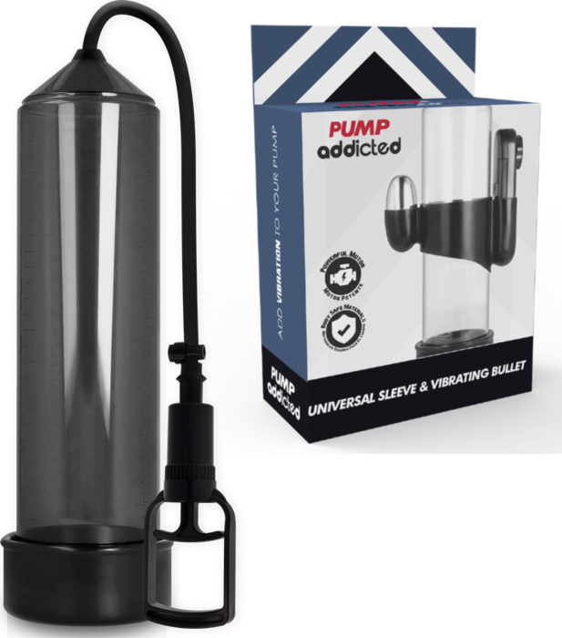 Erektionspumpe Pump Addicted RX7 mit Vibrator