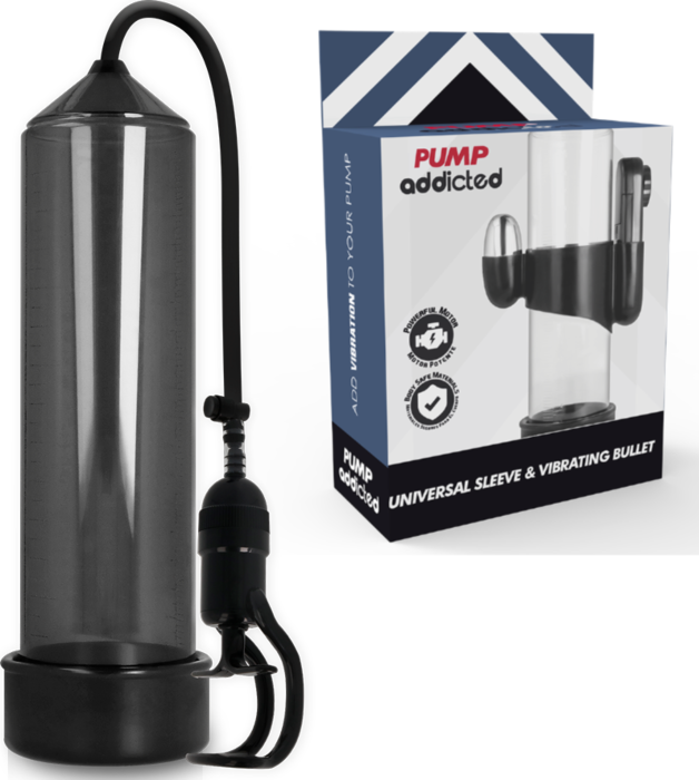 Bombe Erektion Pump Addicted RX5 mit Vibrator Bombe Erektion Pump Addicted RX5 mit Vibrator