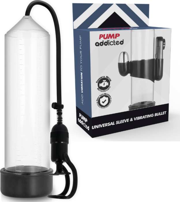 Erektionspumpe Pump Addicted RX5 mit Vibrator