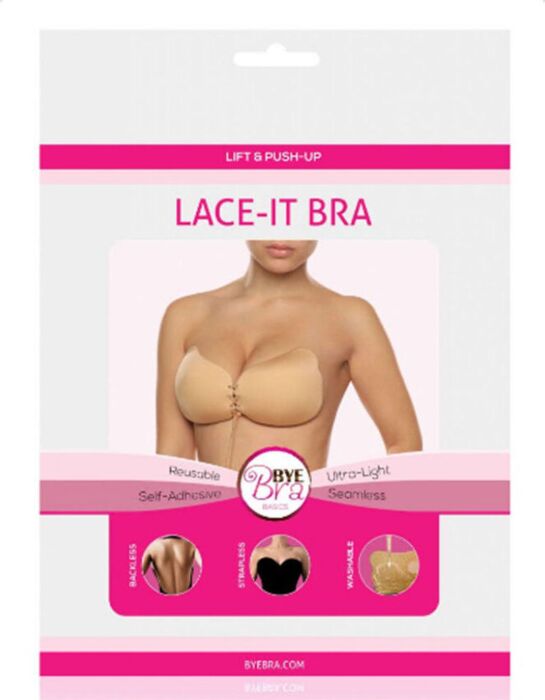 Byebra lace-it realzador push-up cup a natural