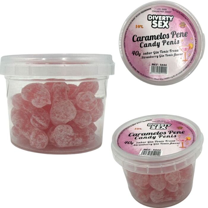 Caramelos Diablo Picante Gin Tonic - Lustige Form Caramelos Diablo Picante Gin Tonic - Lustige Form