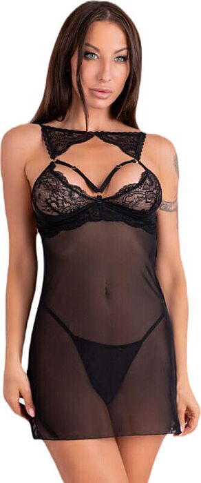 Chemise Livco Corsetti Krolina Schwarz Sexy