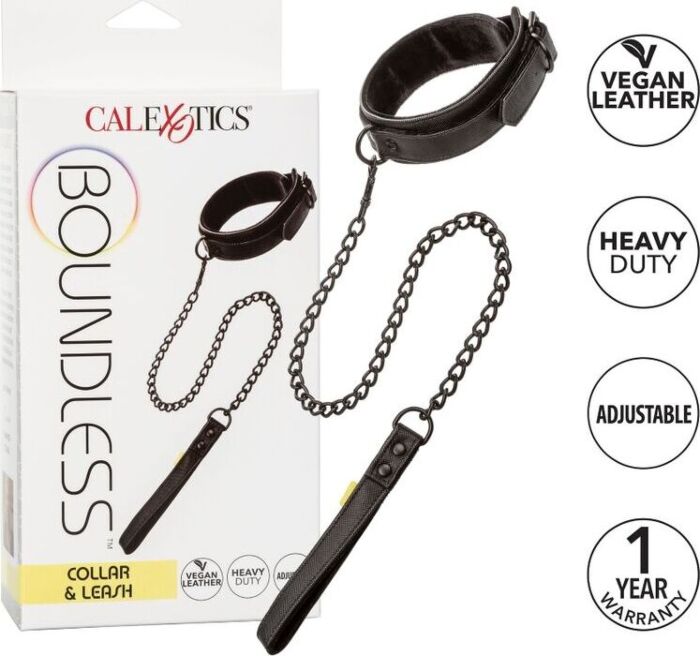BDSM Collar CalExotics Boundless mit Leine