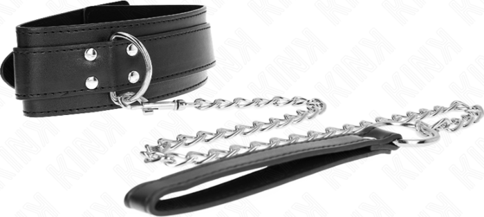 BDSM Collar KINK 65 cm mit verstellbarer Leine