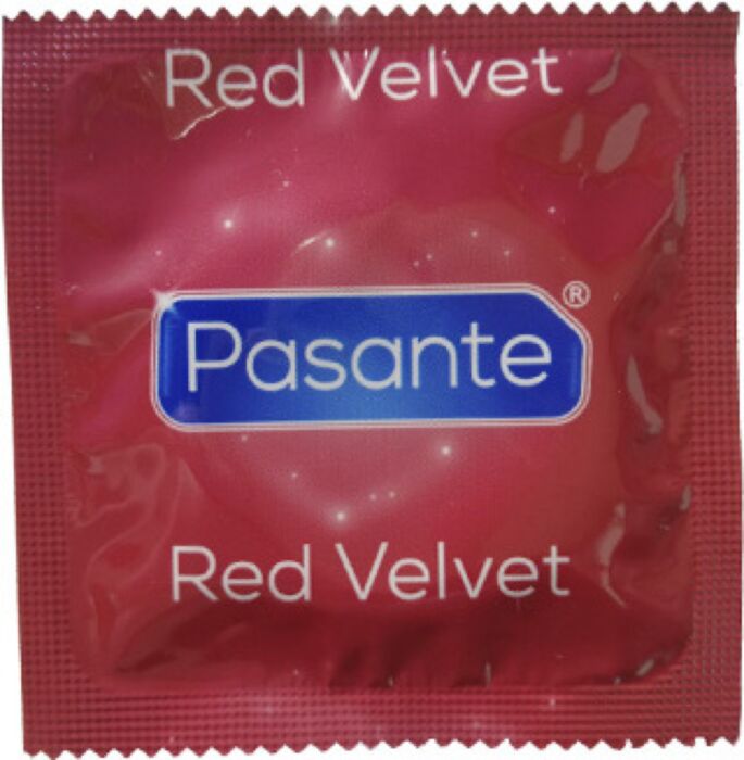 Kondom Pasante Red Velvet – einzeln verpackt Kondom Pasante Red Velvet – einzeln verpackt