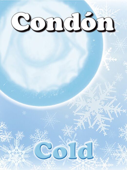 Einzelkondom Dildos Assorted – Kälteeffekt