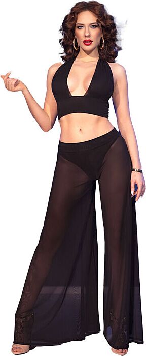 Lingerie Set Chilirose CR 4857 Schwarz Verführerisch