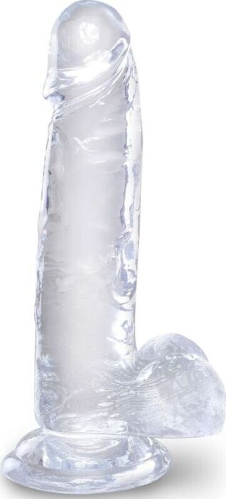 Realistischer Dildo KING COCK Clear 15,2 cm Realistischer Dildo KING COCK Clear 15,2 cm