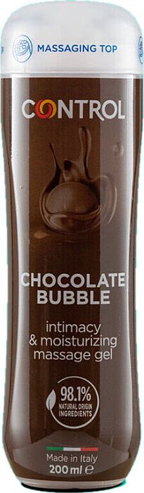 Control - gel de masaje 3 en 1 chocolate bubble 200 ml Control - gel de masaje 3 en 1 chocolate bubble 200 ml