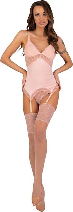 Lingerie Set LIVCO CORSETTI Persinne Peach Eleganz