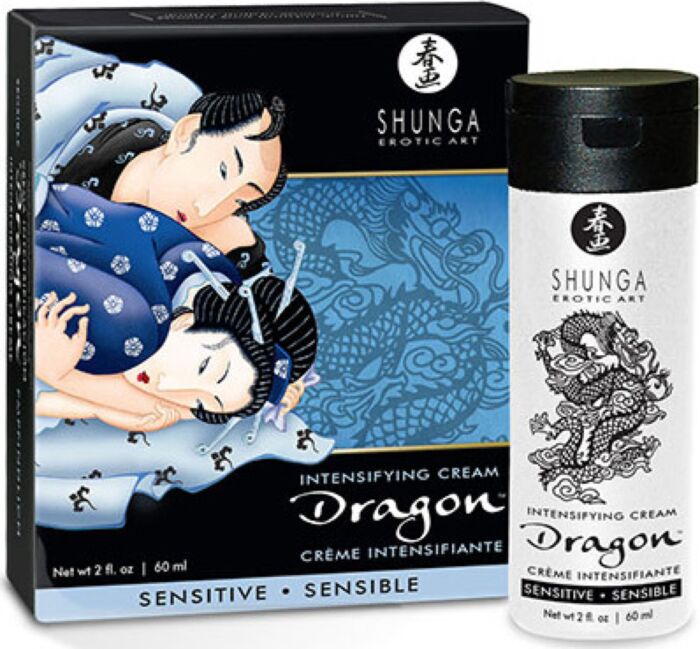 Erektionscreme SHUNGA Dragon Sensitive – Heiß‑Kalt‑Effekt
