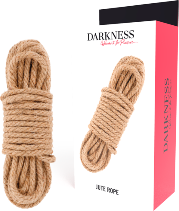 Juteseil DARKNESS BONDAGE 5m für Bondage-Spiele