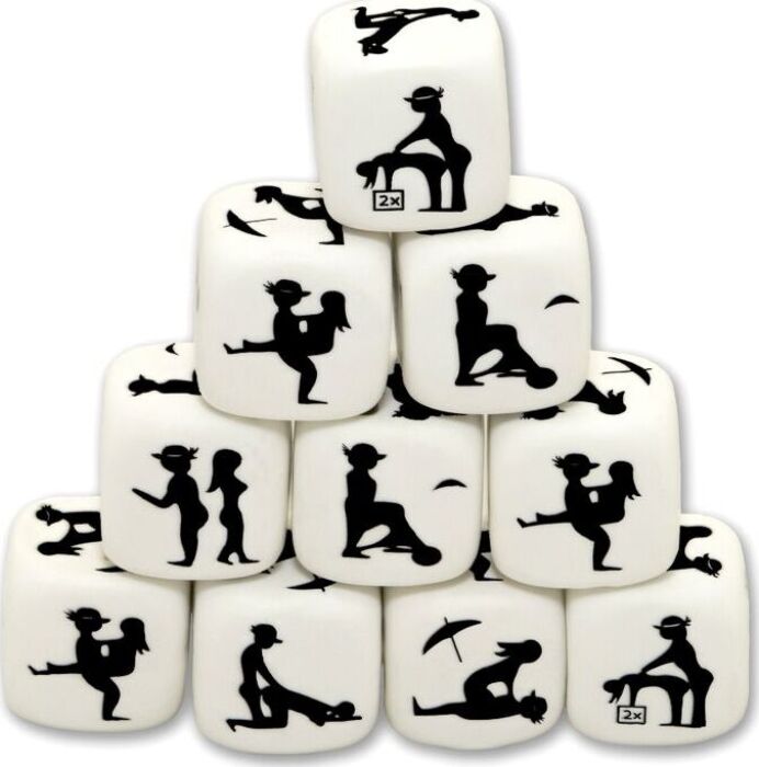 Posenwürfel Diablo Picante 25 mm – Spielwürfel für Paare