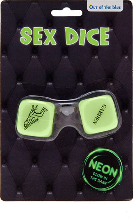 Out Of The Blue Dados Flou Ingles fluoreszierende Spielwürfel