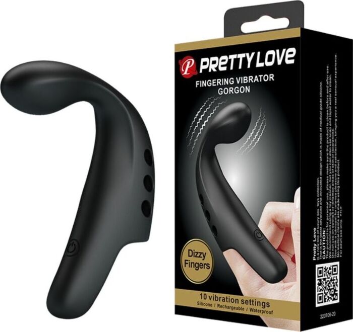 Dedal Vibrador Pretty Love Gorgon Schwarz – Mini Power Dedal Vibrador Pretty Love Gorgon Schwarz – Mini Power