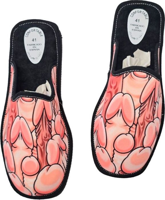 Hausschuhe Diablo Picante mit originellem Design und hohem Komfort Hausschuhe Diablo Picante mit originellem Design und hohem Komfort
