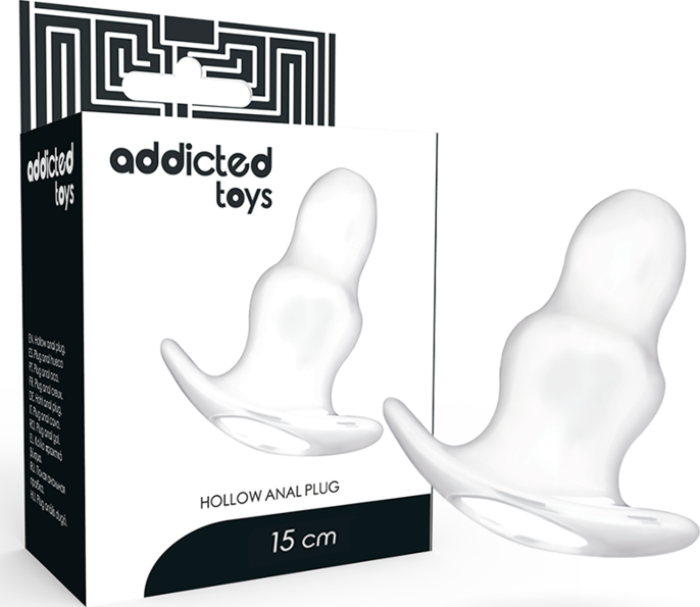Dilatador Anal Addicted Toys 15 cm mit zwei anpassbaren Ringen