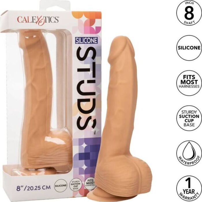 Dildo Calexotics Silicone Studs 20.32 cm Realistisch Dildo Calexotics Silicone Studs 20.32 cm Realistisch