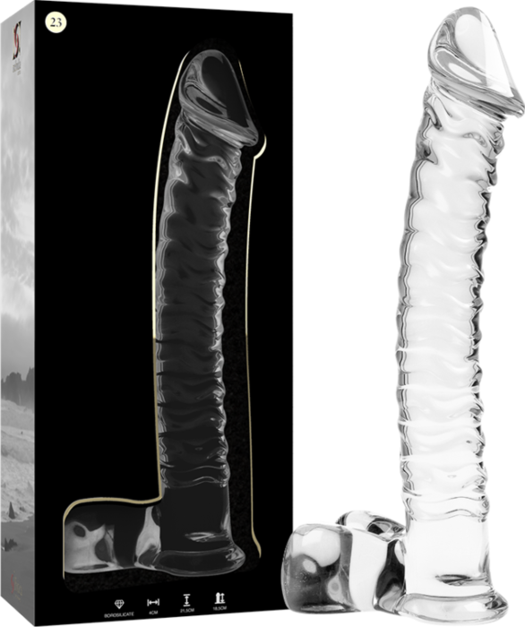 NEBULA SERIES BY IBIZA MODELO 12 DILDO CRISTAL 17 CM O 3.5 CM