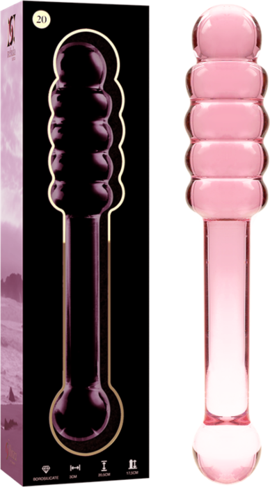 Dildo Cristal Rosa Nebula 20 Dildo Cristal Rosa Nebula 20