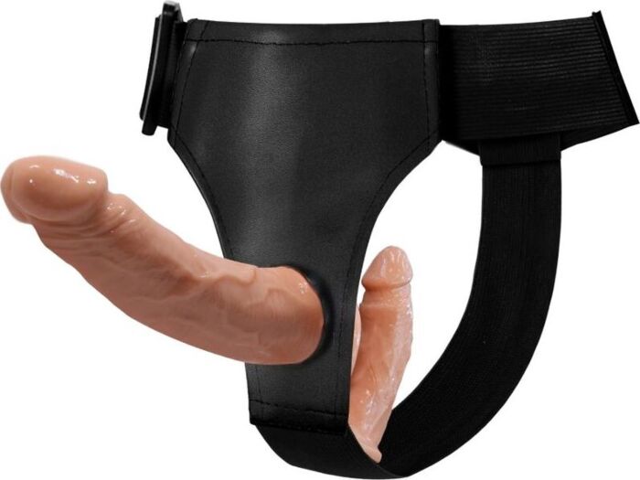 Doppeldildo BAILE Ultra Passionate mit Harness