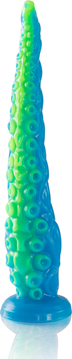Dildo EPIC Scylla – dünner Tentakel, fluoreszierend