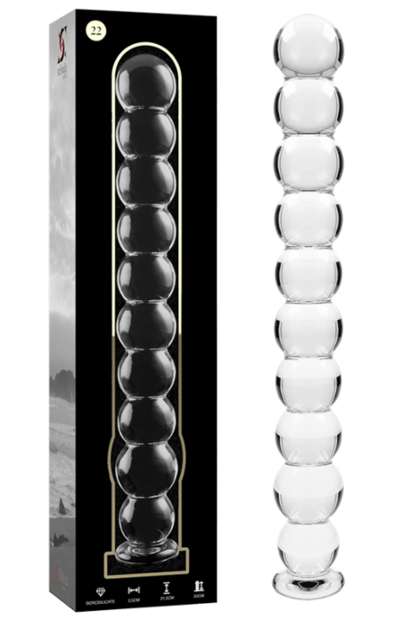 Dildo Nebula Series by Ibiza Modell 22 aus Borosilikatglas