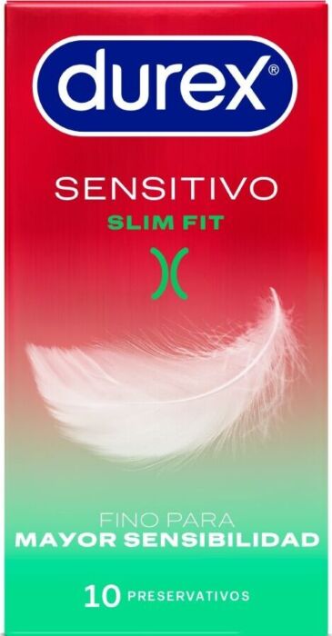 Durex Sensitivo Slim 10uds - Ajuste Perfecto