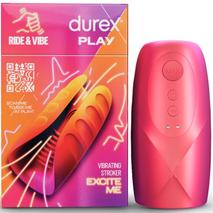 Masturbator DUREX TOYS Ride & Vibe mit Vibration