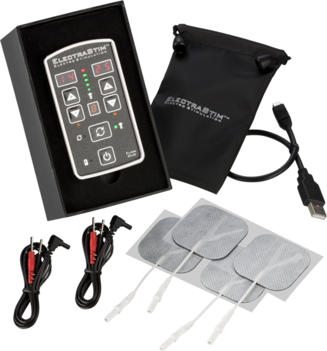 ElectraStim Flick Duo – Dual-Kanal E‑Stim Stimulator ElectraStim Flick Duo – Dual-Kanal E‑Stim Stimulator