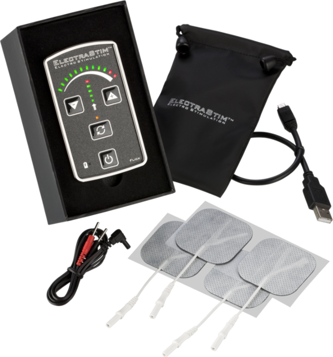 ElectraStim Flick EM60‑E E‑Stim Stimulator mit Flick‑Modus