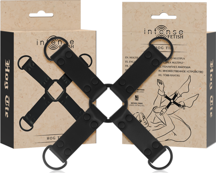 BDSM Enganche INTENSE Fetish Leder Vegan