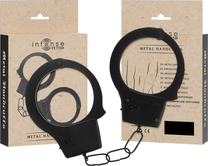 Esposas aus Metall INTENSE FETISH | Sicherer Genuss Esposas aus Metall INTENSE FETISH | Sicherer Genuss
